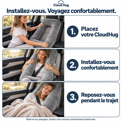 CloudHug™ Coussin de Voyage