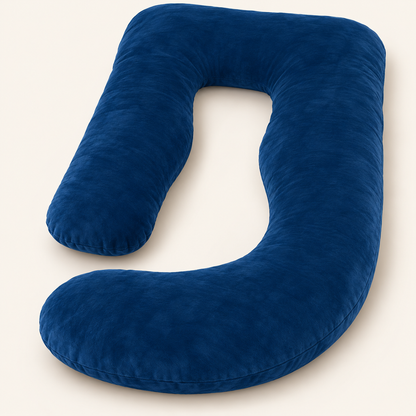 Coussin Cloud Hug bleu marine